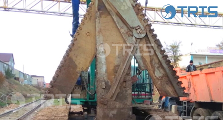 DRILLING BELLING BUCKET  (PILE FOUNDATION EXPANDER) heavy clay rock